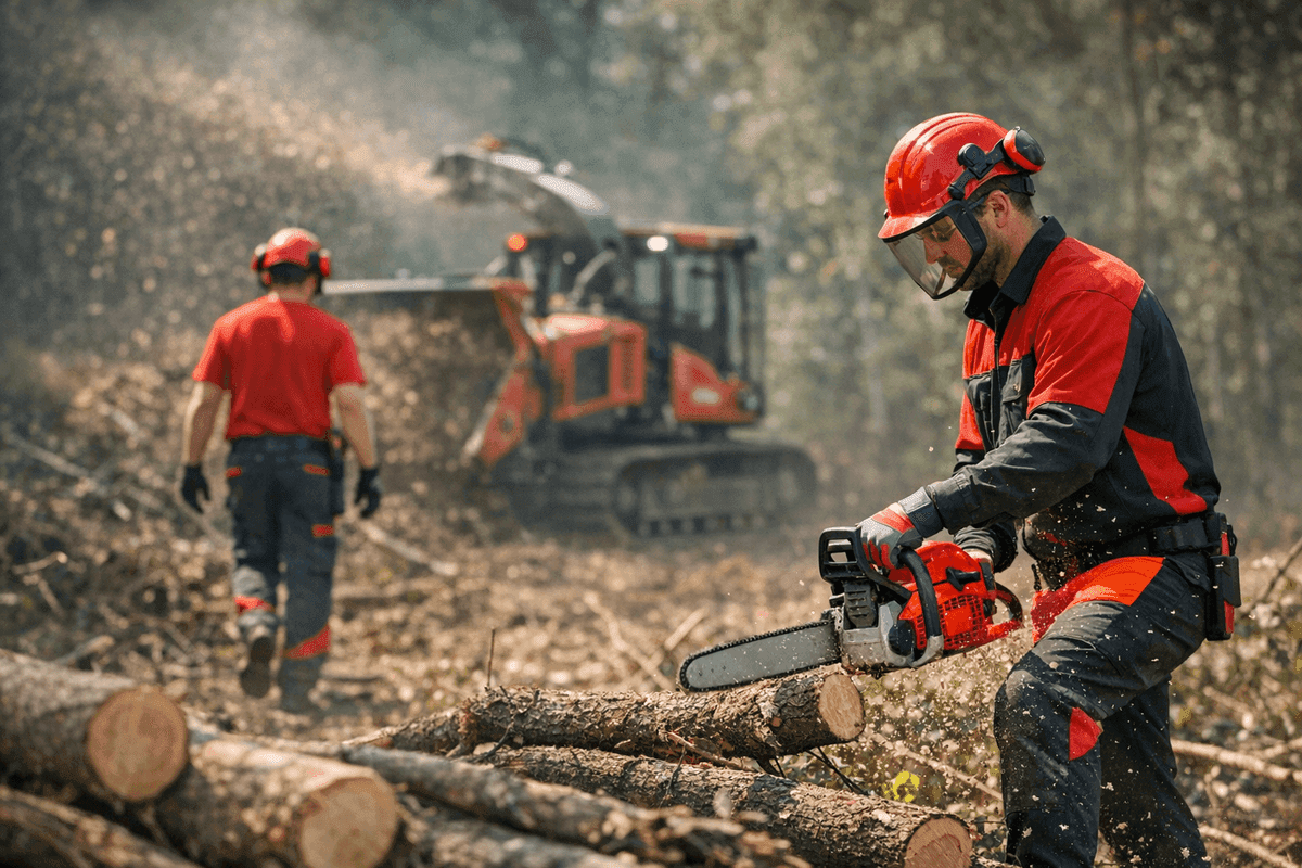 Land Clearing service by Orlando Tree Trimmer