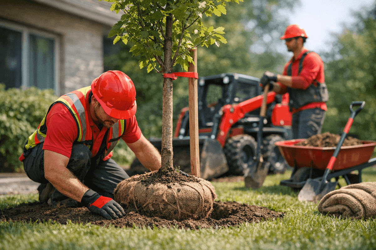 Tree Planting service by Orlando Tree Trimmer